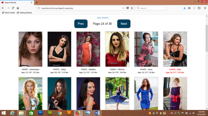 Odessa women search results
