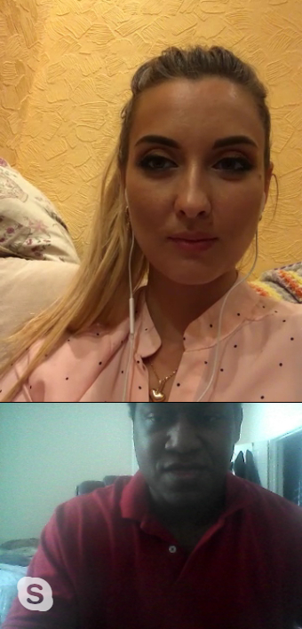 2nd video chat - Viktoria