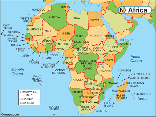 mapAfrica