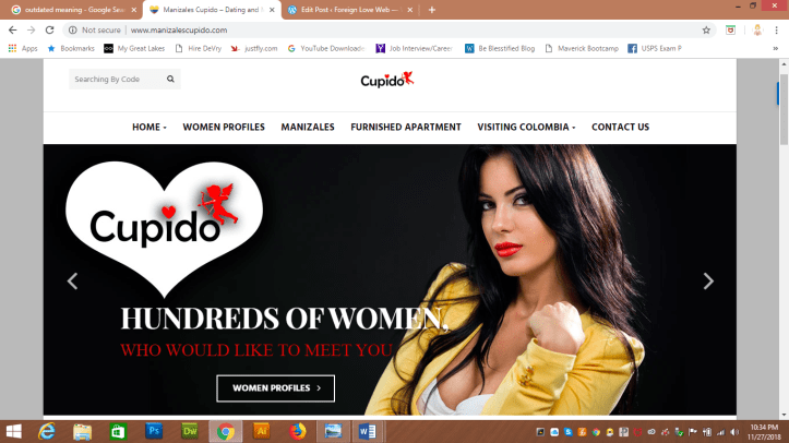 Manizales Cupido home webpage