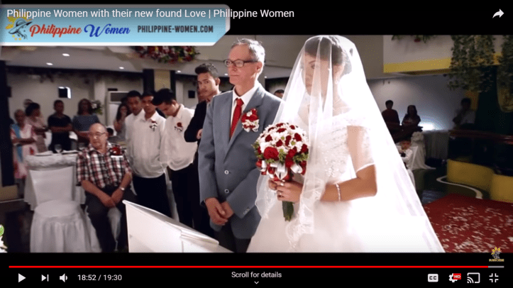 American or Western man wed to filipina