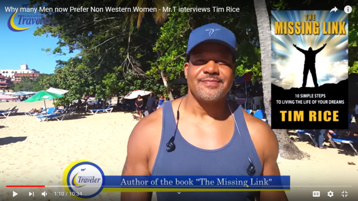 Mr. T interviewing American author