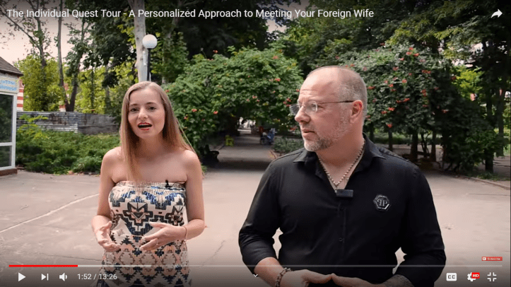 Mark Davis with Inga Trosheva